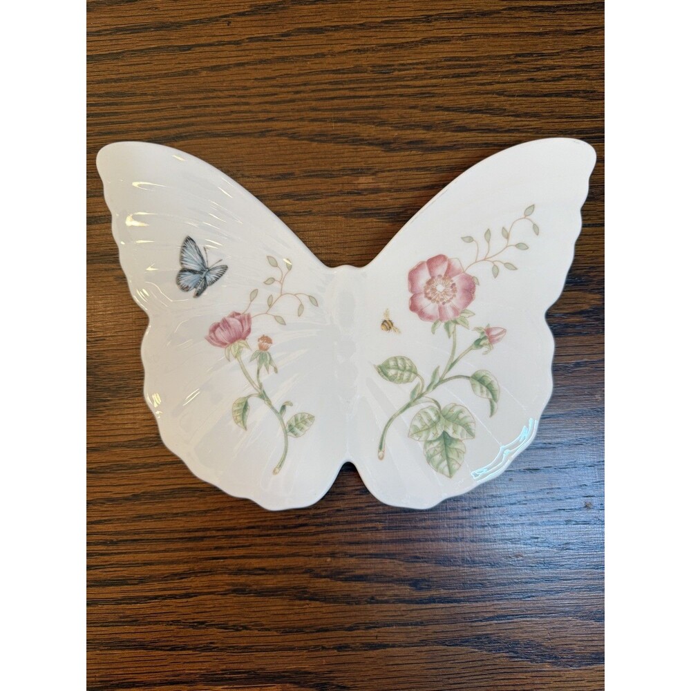 Lenox Butterfly Meadow Butterfly Wall Plaque Trivet by Louise Le Luyer